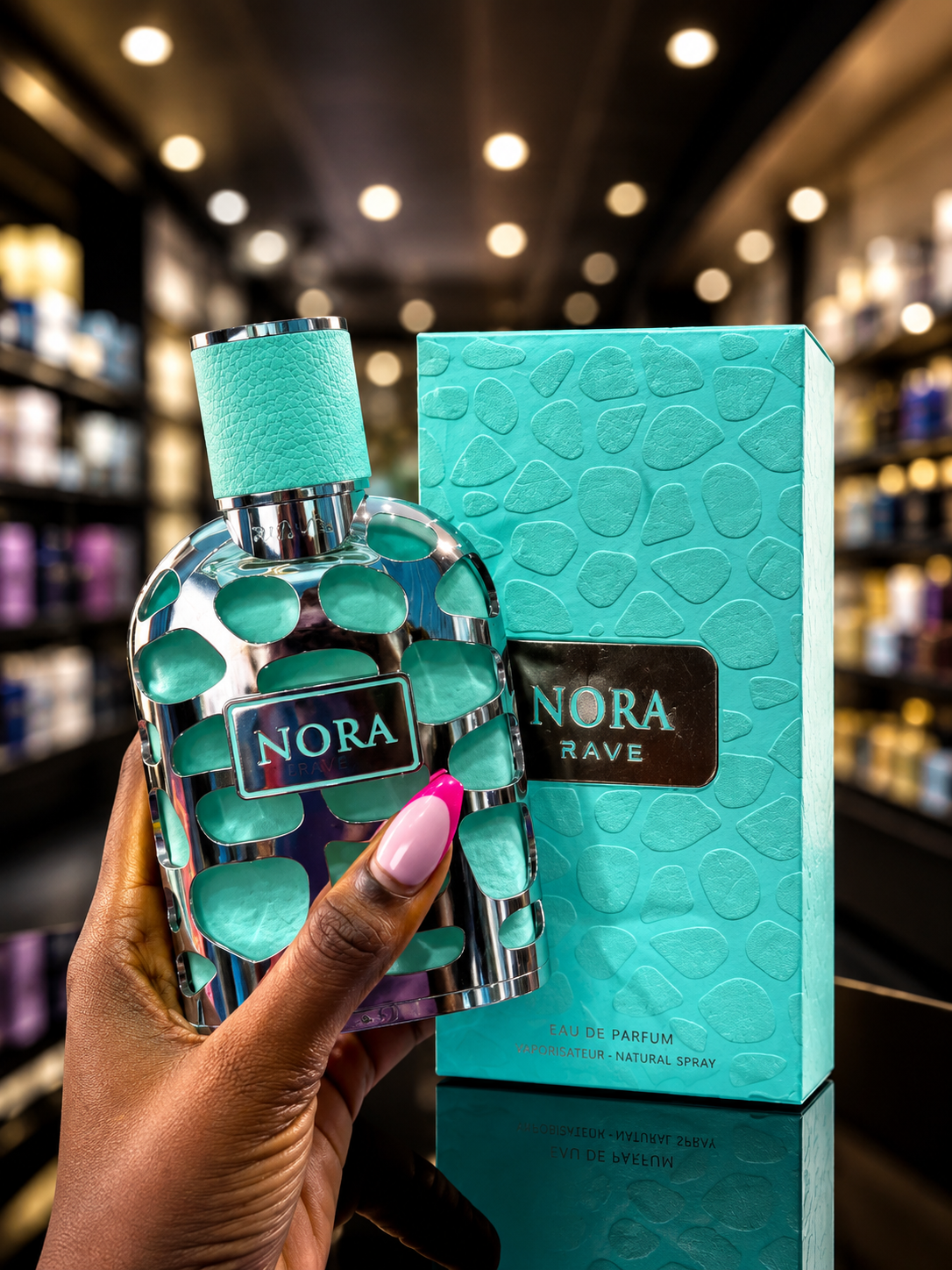 Rave Nora by Lattafa Eau de Parfum – 3.4 oz