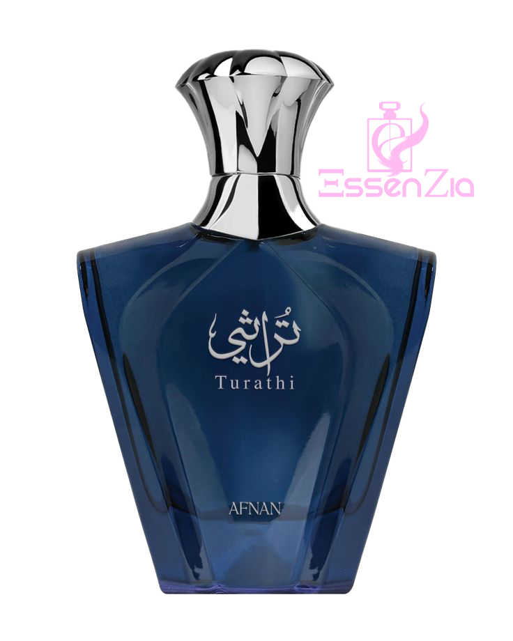 Afnan Turathi Blue Eau De Parfum Spray 3 oz