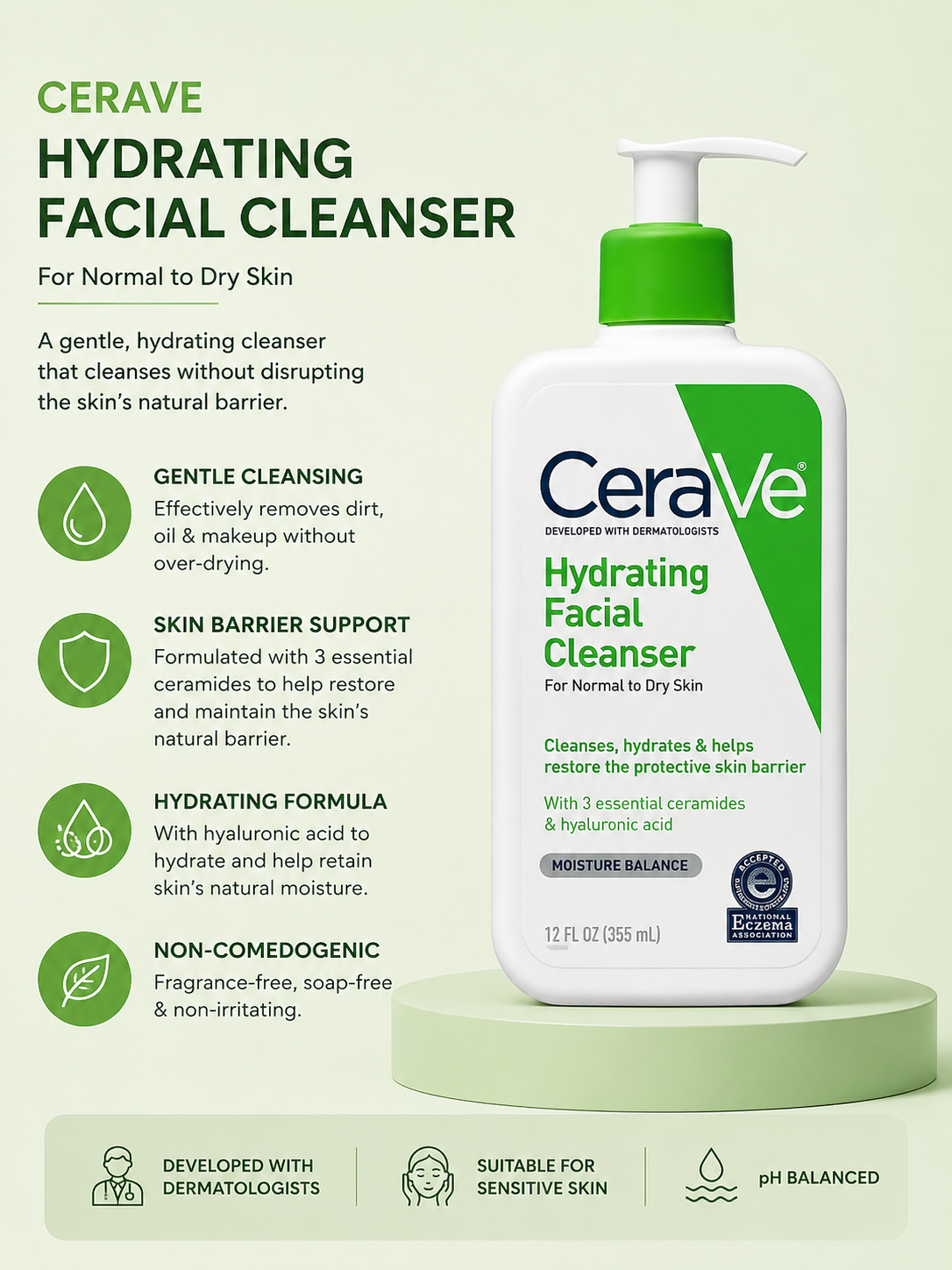 CeraVe Hydrating Cleanser