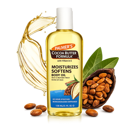 Palmer's Cocoa Butter Moisturizing Body Oil with Vitamin E, Radiant Looking Glow