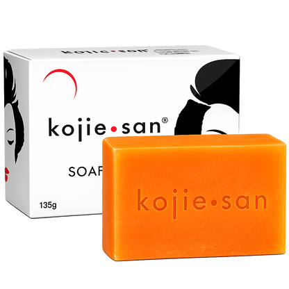 Kojie San Original Kojic Acid Face &amp; Body Bar Soap – Orange Scent,