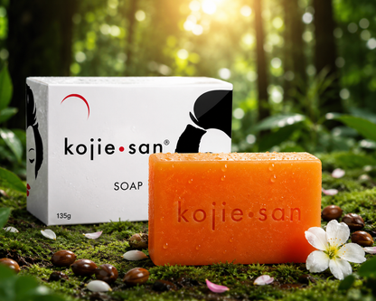 Kojie San Original Kojic Acid Face &amp; Body Bar Soap – Orange Scent,
