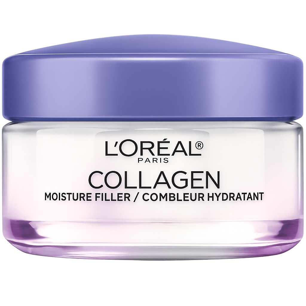 L’Oreal Paris Collagen Daily Face Moisturizer, Anti Aging Face Cream to Reduce Wrinkles and Provide Intense Hydration 3.4oz