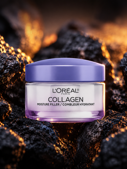 L’Oreal Paris Collagen Daily Face Moisturizer, Anti Aging Face Cream to Reduce Wrinkles and Provide Intense Hydration 3.4oz