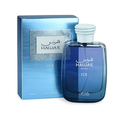 Rasasi Hawas Ice For Him EDP 100ml 3.4oz Men's Fresh Summer Cologne