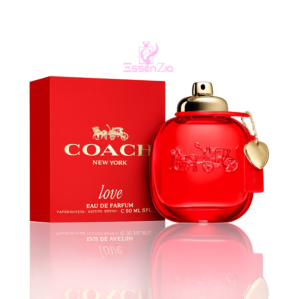 Coach Love Eau De Parfum Spray (Red Packaging) 3 oz