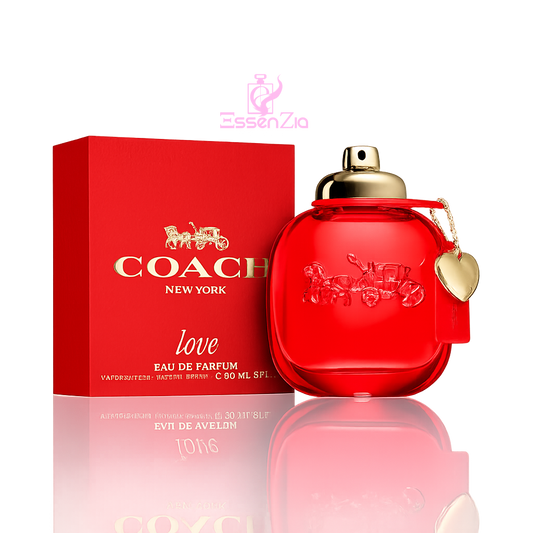 Coach Love Eau De Parfum Spray (Red Packaging) 3 oz