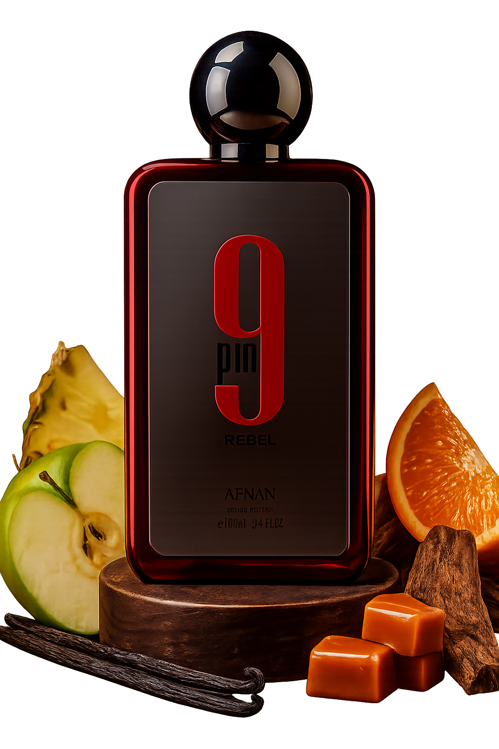 Afnan 9 Pm Rebel Eau De Parfum Spray 3.4 oz