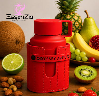 Armaf Odyssey Artisto Eau De Parfum Spray (Red Edition) 3.4 oz