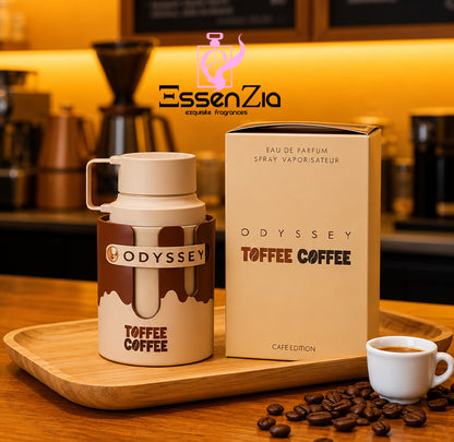 Armaf Odyssey Toffee Coffee Eau De Parfum Spray (Cafe Edition) 3.4 oz