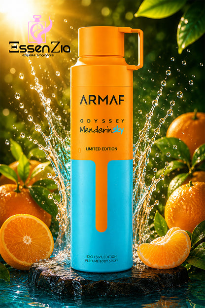 Armaf Odyssey Mandarin Sky Body Spray 6.8 oz