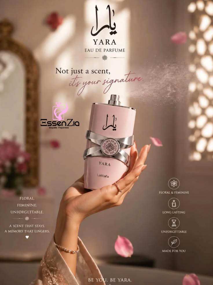 Lattafa Yara Eau De Parfum Spray 3.4 oz