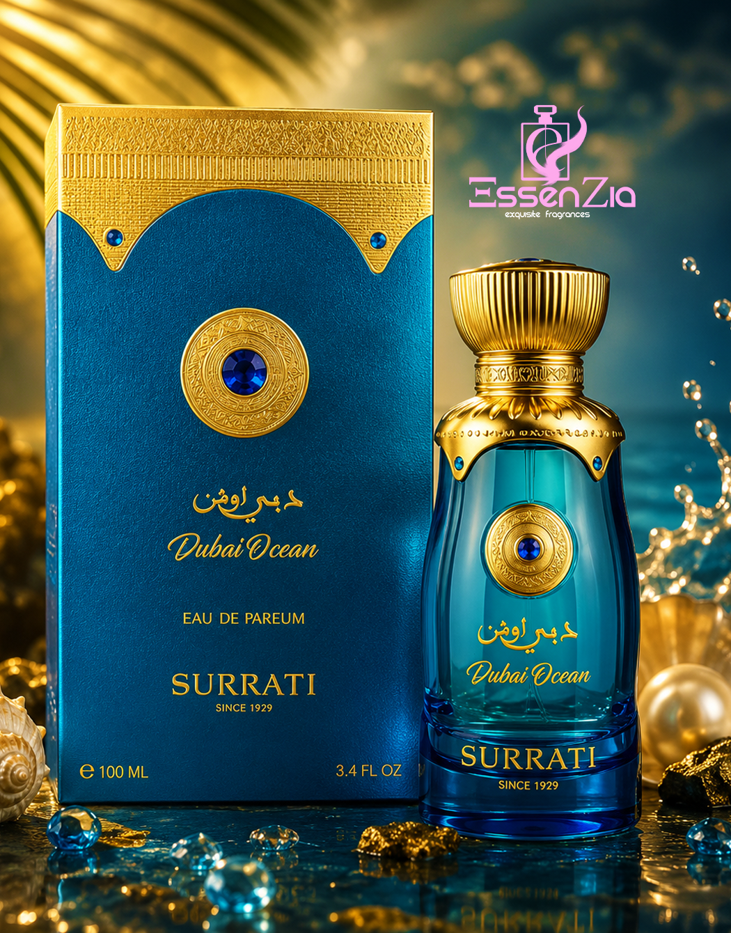 Surrati Dubai Ocean Eau de Parfum – 100ml