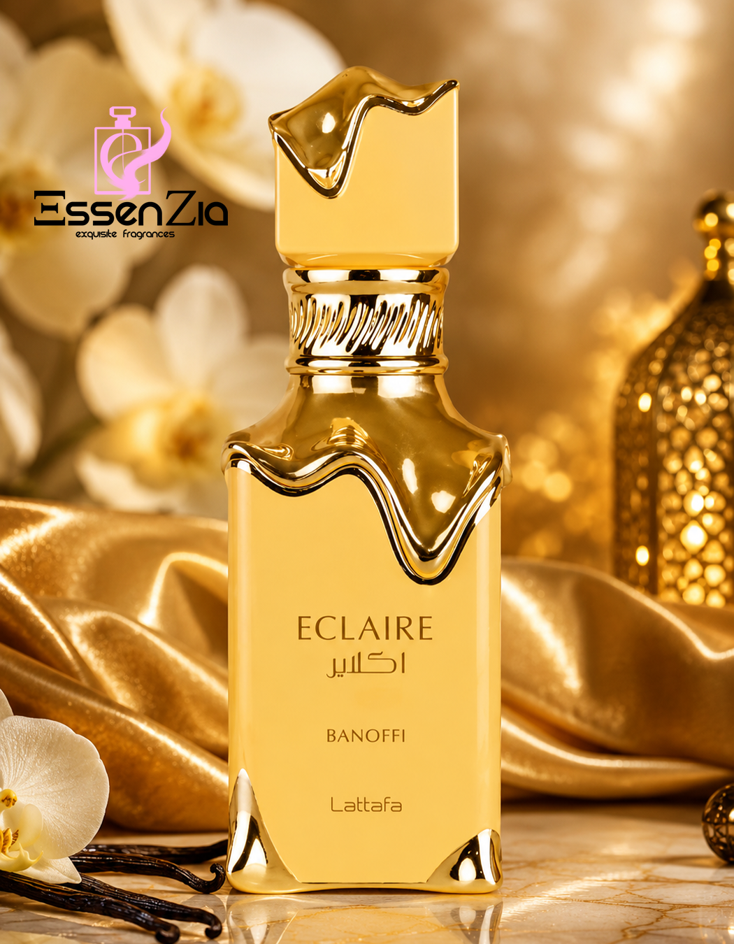 Lattafa Eclaire Banoffi Eau De Parfum Spray 3.4 oz