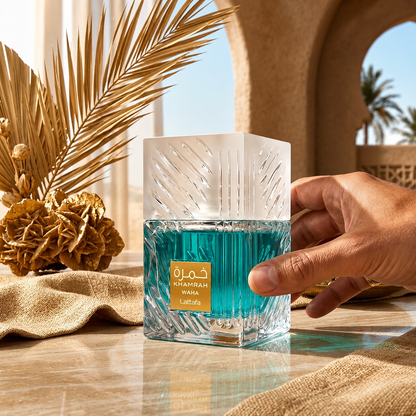 Khamrah Waha by Lattafa EDP 3.4 oz