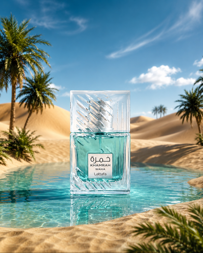 Khamrah Waha by Lattafa EDP 3.4 oz
