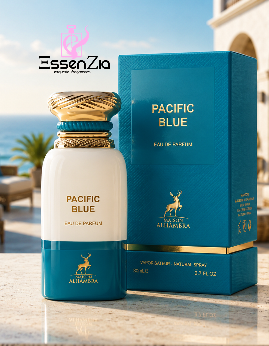 Maison Alhambra Pacific Blue Eau De Parfum 2.7 oz