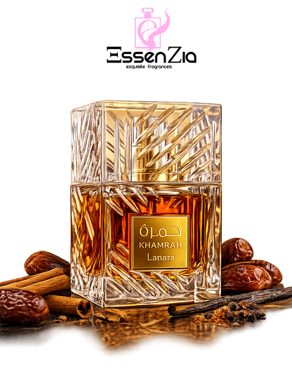 Lattafa Khamrah Eau De Parfum Spray 3.4 oz