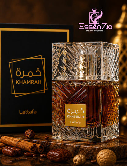 Lattafa Khamrah Eau De Parfum Spray 3.4 oz