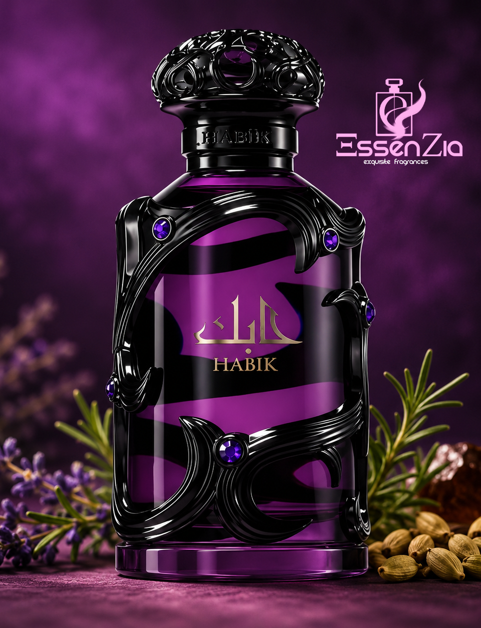 Lattafa Habik Eau De Parfum Spray 3.4 oz
