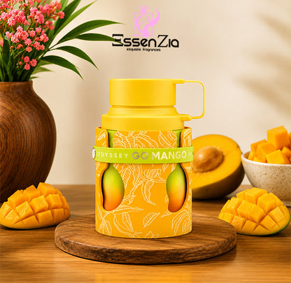Armaf Odyssey Go Mango Eau de Parfum Spray (Tropical Collection) – 3.4 oz