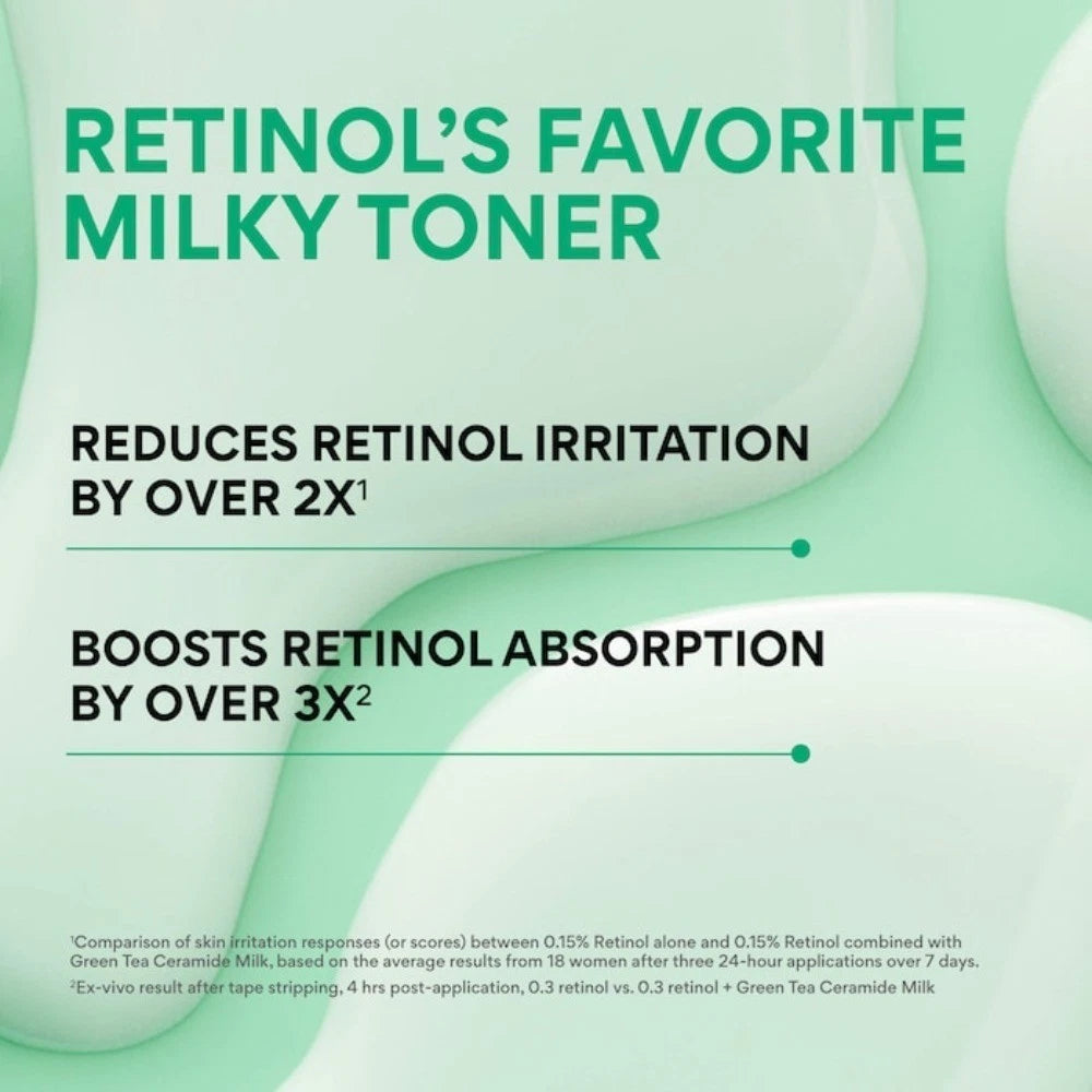 innisfree Green Tea Ceramide Milk Toner for Hydration & Barrier Repair