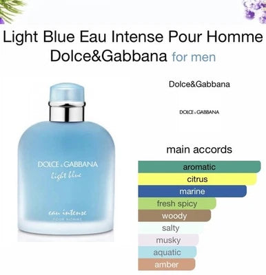 Light Blue Eau Intense by Dolce & Gabbana Eau De Parfum Spray
